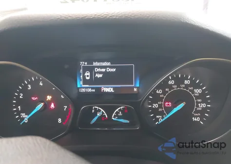 2016 Ford Focus Se z USA, uszkodzony, nr VIN 1FADP3F23GL341043